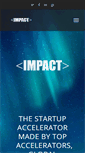 Mobile Screenshot of impact-accelerator.com